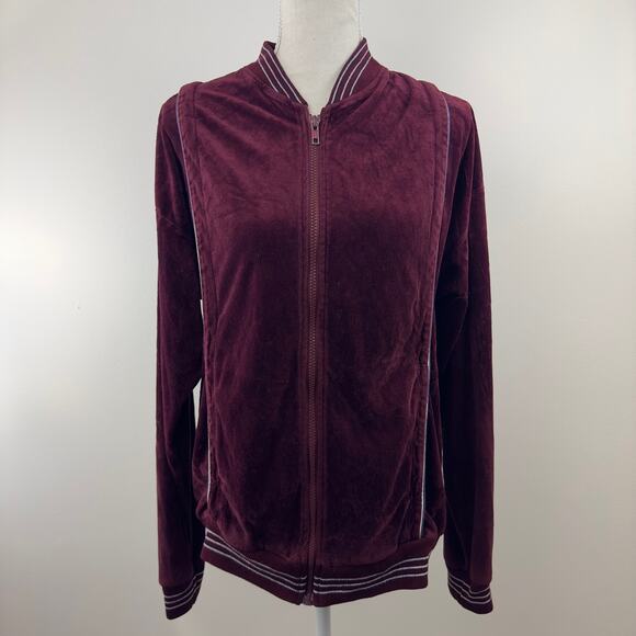 Christian Dior full zip burgundy jacket W-M‎ - Picture 1 of 8